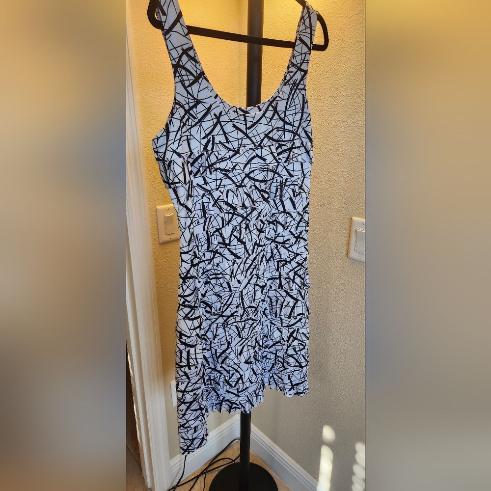 TANGO MANGO Two Dresses Black And White and Grey & Extremely Comfortable.